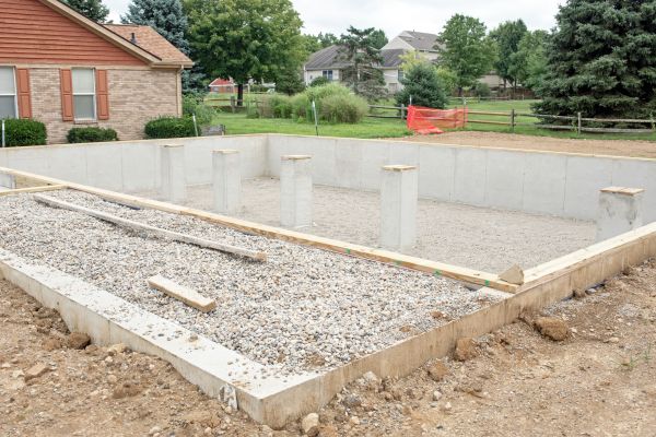 Concrete Footing Construction