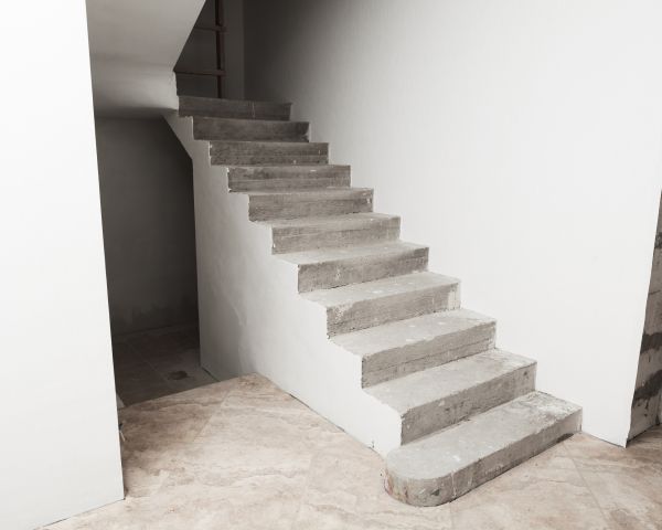 Cement Step Installation