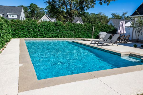 Concrete Pool Deck Building