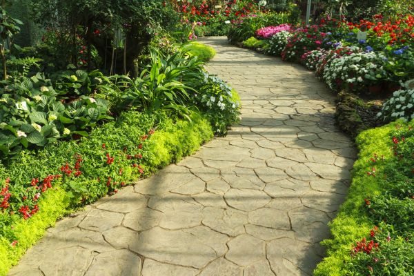 Flagstone Path Installation - Flagstone Path Installation Anne Arundel County, Maryland