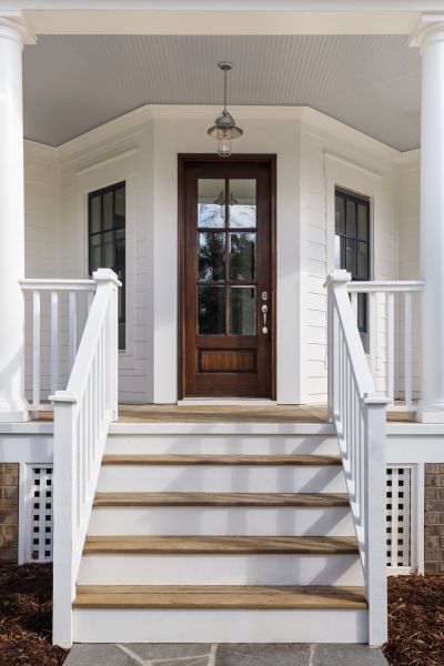 Stoop Railing Installation