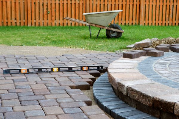 Paving Stone Patio Install - Paving Stone Patio Install Cedar Rapids, Iowa