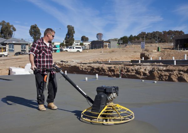 Basement Concrete Smoothing
