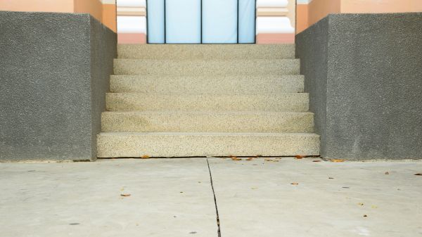Cement Step Building