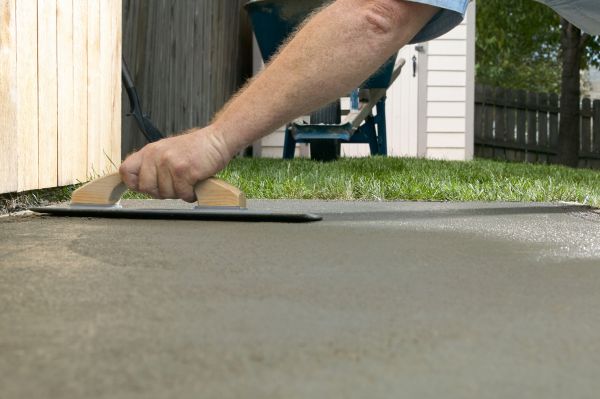 Cement Finish Installation