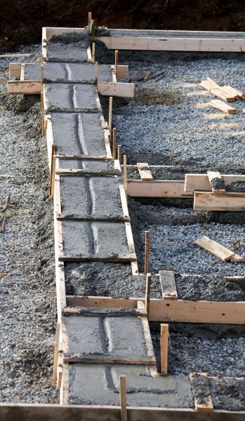 Concrete Footers Installation