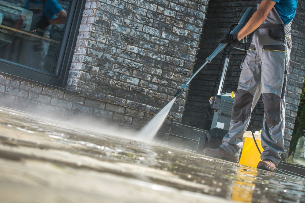 Concrete Powerwashing